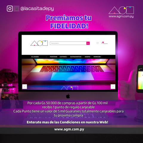 Premiamos tu fidelidad con "Puntos La Casita by AGM"