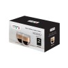 VARENNA ITALIA SET DE 2 VASOS DOBLE PARED